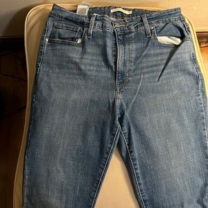 Levis 721 high rise skinny women jeans